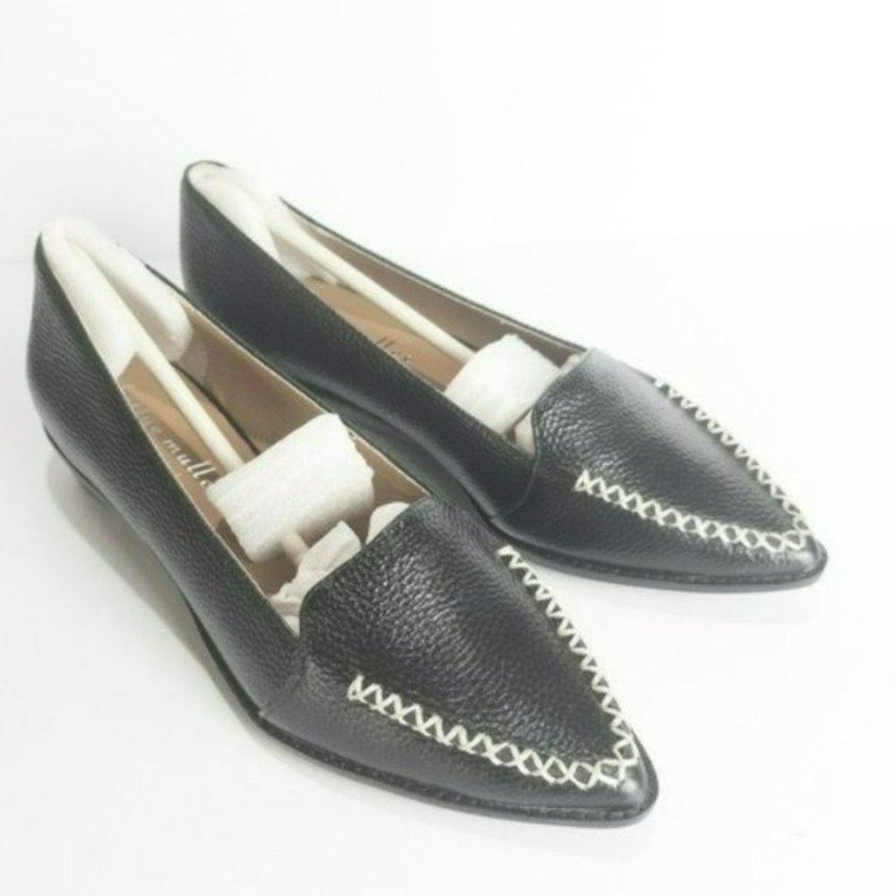 Bettye Muller Pointed-toe Wedge Loafer -7 - Picture 8 of 11